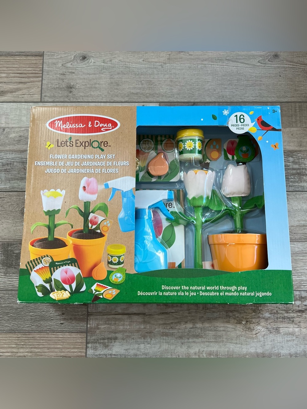 NIB Melissa & Doug Flower Gardening Playset